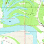 United States Geological Survey Harmon, LA (1980, 24000-Scale) digital map