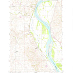 United States Geological Survey Harmon, ND (1976, 24000-Scale) digital map
