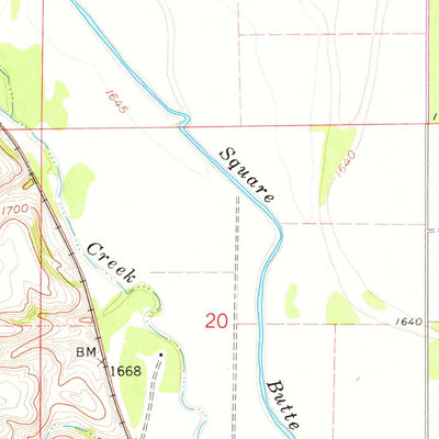 United States Geological Survey Harmon, ND (1976, 24000-Scale) digital map