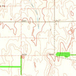 United States Geological Survey Harmon NW, OK (1970, 24000-Scale) digital map