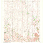 United States Geological Survey Harmon SE, OK (1970, 24000-Scale) digital map