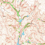 United States Geological Survey Harmon SE, OK (1970, 24000-Scale) digital map
