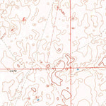 United States Geological Survey Harmon SW, OK (1970, 24000-Scale) digital map