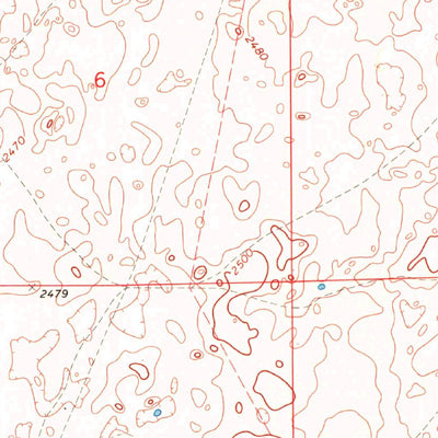 United States Geological Survey Harmon SW, OK (1970, 24000-Scale) digital map