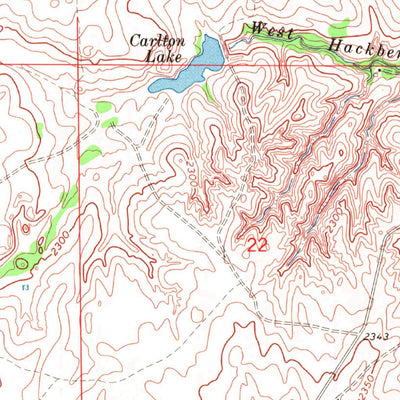 United States Geological Survey Harmon SW, OK (1970, 24000-Scale) digital map