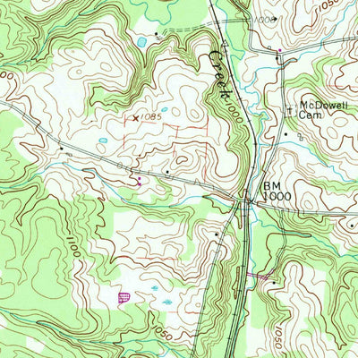 United States Geological Survey Harmonsburg, PA (1959, 24000-Scale) digital map
