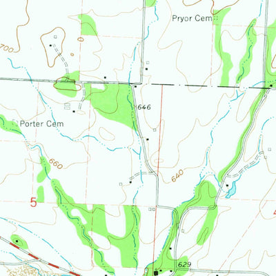 United States Geological Survey Harmony, AR (1963, 24000-Scale) digital map