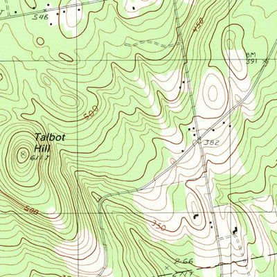 United States Geological Survey Harmony, ME (1989, 24000-Scale) digital map