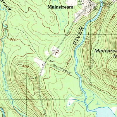 United States Geological Survey Harmony, ME (1989, 24000-Scale) digital map