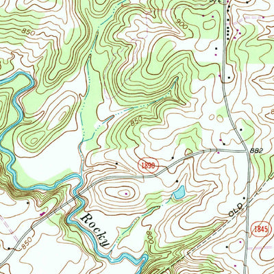 United States Geological Survey Harmony, NC (1993, 24000-Scale) digital map
