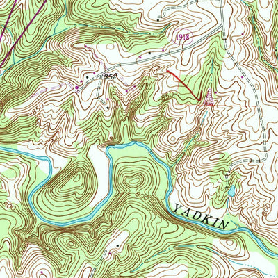 United States Geological Survey Harmony, NC (1993, 24000-Scale) digital map