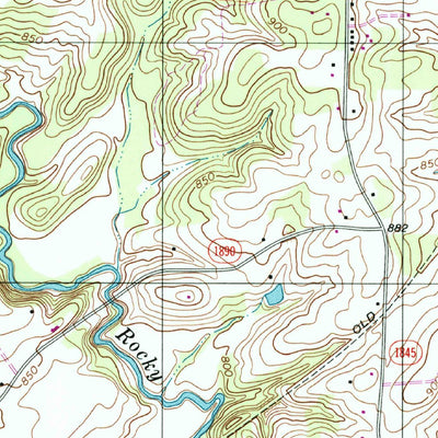 United States Geological Survey Harmony, NC (2000, 24000-Scale) digital map