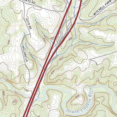 United States Geological Survey Harmony, NC (2022, 24000-Scale) digital map