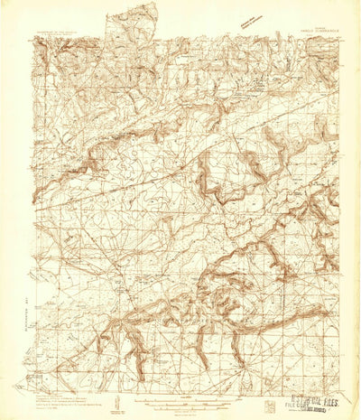 United States Geological Survey Harold, FL (1934, 48000-Scale) digital map