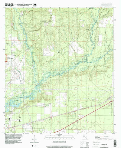 United States Geological Survey Harold, FL (1994, 24000-Scale) digital map