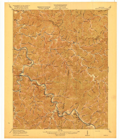 United States Geological Survey Harold, KY (1916, 62500-Scale) digital map