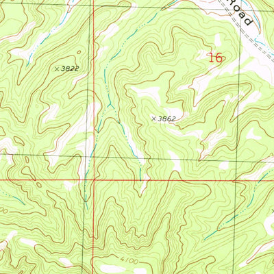 United States Geological Survey Harper Coulee, MT (1979, 24000-Scale) digital map