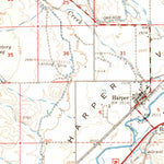 United States Geological Survey Harper, OR (1966, 62500-Scale) digital map