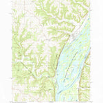 United States Geological Survey Harpers Ferry, IA-WI (1983, 24000-Scale) digital map