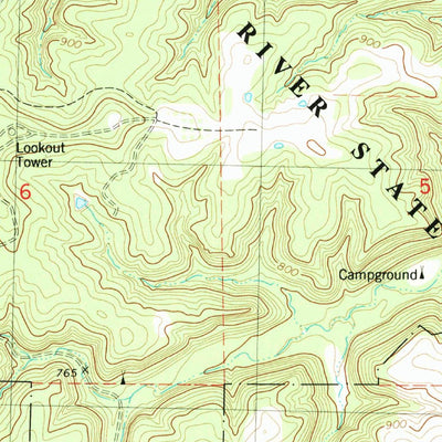 United States Geological Survey Harpers Ferry, IA-WI (1983, 24000-Scale) digital map