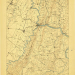 United States Geological Survey Harpers Ferry, VA-WV-MD (1884, 125000-Scale) digital map