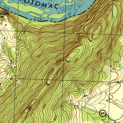 United States Geological Survey Harpers Ferry, WV-VA-MD (1944, 31680-Scale) digital map