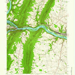 United States Geological Survey Harpers Ferry, WV-VA-MD (1955, 24000-Scale) digital map