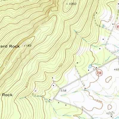 United States Geological Survey Harpers Ferry, WV-VA-MD (1969, 24000-Scale) digital map