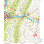 United States Geological Survey Harpers Ferry, WV-VA-MD (1996, 24000-Scale) digital map