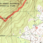 United States Geological Survey Harpers Ferry, WV-VA-MD (1996, 24000-Scale) digital map