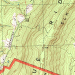 United States Geological Survey Harpers Ferry, WV-VA-MD (1996, 24000-Scale) digital map