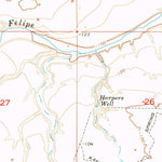 United States Geological Survey Harpers Well, CA (1959, 24000-Scale) digital map