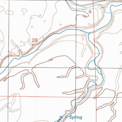 United States Geological Survey Harpers Well, CA (1998, 24000-Scale) digital map