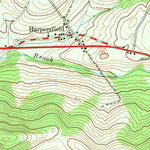 United States Geological Survey Harpersfield, NY (1945, 24000-Scale) digital map