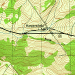 United States Geological Survey Harpersfield, NY (1946, 31680-Scale) digital map