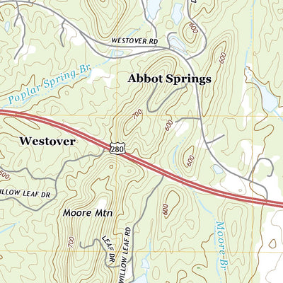 United States Geological Survey Harpersville, AL (2020, 24000-Scale) digital map