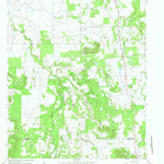 United States Geological Survey Harpersville, TX (1967, 24000-Scale) digital map