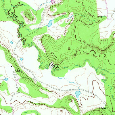 United States Geological Survey Harpersville, TX (1967, 24000-Scale) digital map
