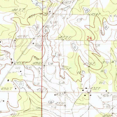 United States Geological Survey Harperville, MS (1982, 24000-Scale) digital map