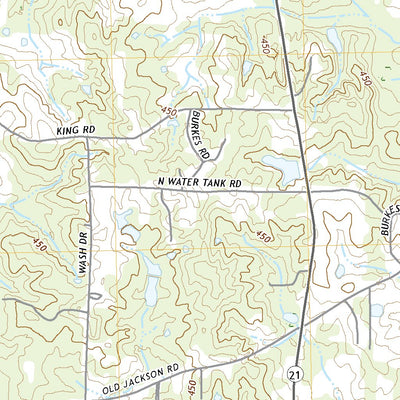 United States Geological Survey Harperville, MS (2021, 24000-Scale) digital map