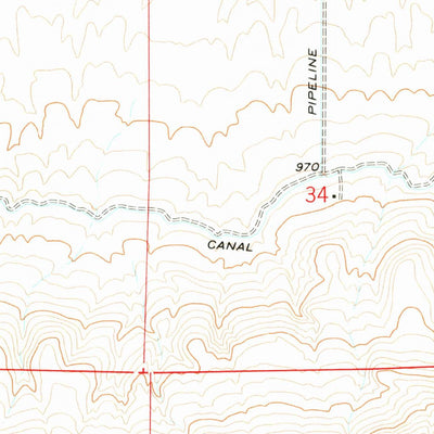 United States Geological Survey Harrah SE, WA (1958, 24000-Scale) digital map