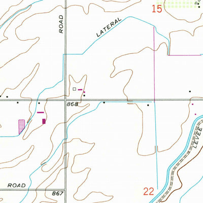 United States Geological Survey Harrah, WA (1958, 24000-Scale) digital map