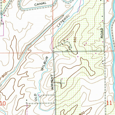 United States Geological Survey Harrah, WA (1958, 24000-Scale) digital map