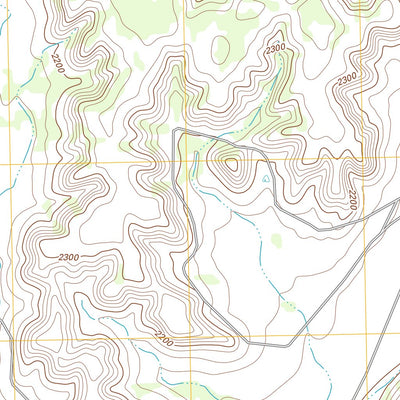 United States Geological Survey Harrell Canyon, TX (2012, 24000-Scale) digital map