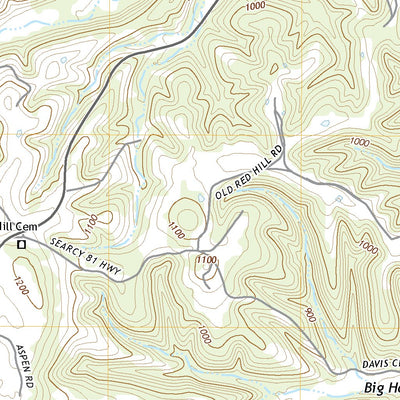 United States Geological Survey Harriet, AR (2020, 24000-Scale) digital map