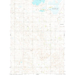 United States Geological Survey Harriet Lake, ND (1979, 24000-Scale) digital map