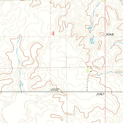 United States Geological Survey Harriet Lake, ND (1979, 24000-Scale) digital map