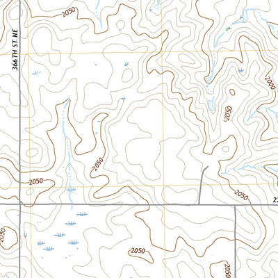 United States Geological Survey Harriet Lake, ND (2020, 24000-Scale) digital map