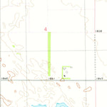 United States Geological Survey Harriet Lake SE, ND (1979, 24000-Scale) digital map