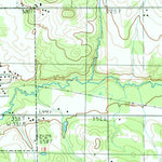 United States Geological Survey Harrietta, MI (1987, 24000-Scale) digital map